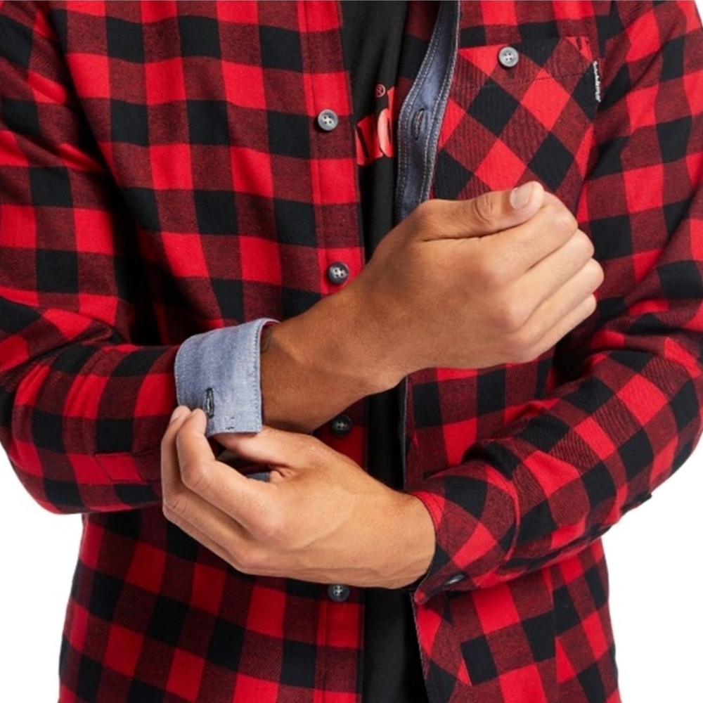 Timberland PRO mens Woodfort Mid-weight Flannel Work Shirt